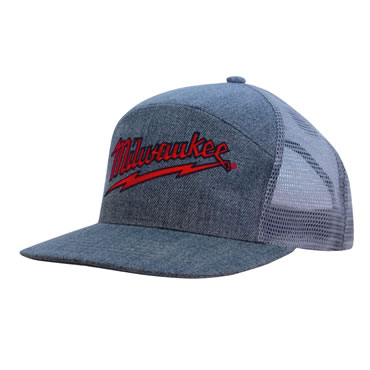 4155 Premium American Twill A Frame Cap with Mesh Back