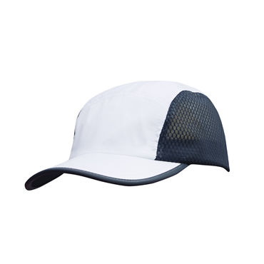 4003 Sports Ripstop with Bee Hive Mesh and Towelling Sweatband