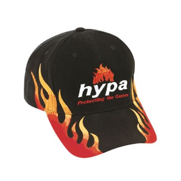 4236 Brushed Heavy Cotton Cap With Double Flame Embroidery